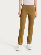 Pantalone capri dritto in Satin Power Verdi Donna - Ragno