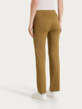 Pantalone capri dritto in Satin Power Verdi Donna - Ragno