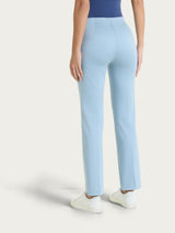 Pantalone capri dritto in Satin Power Azzurri Donna - Ragno