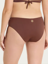 Slip regolabile in Microfibra Stretch Marroni Donna - Ragno