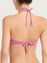 Reggiseno a fascia in Microfibra Stretch Rosa Donna - Ragno