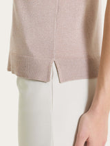Smanicato in Lurex Summertime Rosa Donna - Ragno