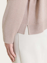 Cardigan aperto in Lurex Summertime Rosa Donna - Ragno