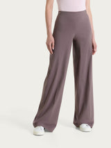 Pantalone a palazzo leggero in Super Fresh Marroni Donna - Ragno