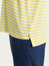 Maglietta boxy a righe in Viscosa Summer Gialli Donna - Ragno