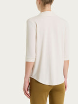 Camicia con manica 3/4 in Ultralight Bianchi Donna - Ragno