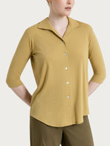 Camicia con manica 3/4 in Ultralight Verdi Donna - Ragno