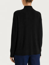 Cardigan lupetto con bottoni in punto perla Four Seasons Neri Donna - Ragno