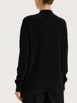 Maglia con scollo a V in punto perla Four Seasons Neri Donna - Ragno