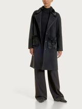 Fuzzy SoftCoat Cappotto lungo Neri Donna - Ragno