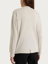 Cardigan aperto in Kerasoft Bianchi Donna - Ragno