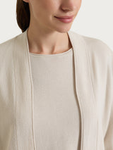 Cardigan aperto in Kerasoft Bianchi Donna - Ragno