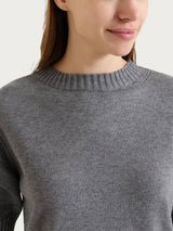 Maglia girocollo con manica corta in NaturalSoft Neri Donna - Ragno