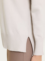 Women's Naturalsoft Bianco Zip-Up Cardigan - Ragno