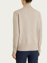 Lupetto con manica lunga in Soft Wool Grigi Donna - Ragno