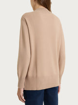 Lupetto con manica lunga in NaturalSoft Grigi Donna - Ragno