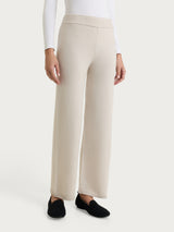 Pantalone ampio in NaturalSoft Bianchi Donna - Ragno