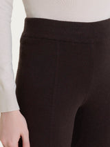 Pantalone ampio in Soft Wool Marroni Donna - Ragno