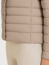 Piumino pffer con manica lunga in Ultralight Grigi Donna - Ragno