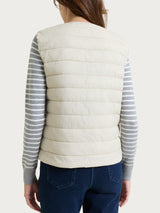 Piumino puffer smanicato Ultralight Bianchi Donna - Ragno