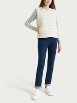 Piumino puffer smanicato Ultralight Bianchi Donna - Ragno
