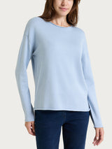 Maglia girocollo in Lurex Four Seasons Azzurri Donna - Ragno