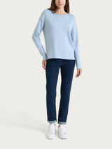 Maglia girocollo in Lurex Four Seasons Azzurri Donna - Ragno