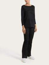 Maglia con manica pipistello in Lurex Four Seasons Neri Donna - Ragno