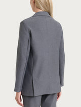 Blazer monopetto con un bottone in Compact Neri Donna - Ragno