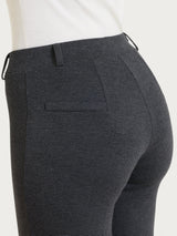 Pantalone a sigaretta con micro pattern in Jacquard Neri Donna - Ragno