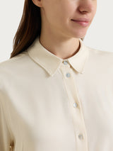 Camicia in Light Flannel Bianchi Donna - Ragno