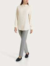 Camicia in Light Flannel Bianchi Donna - Ragno