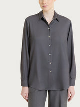 Camicia in Light Flannel Neri Donna - Ragno