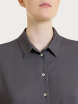 Camicia in Light Flannel Neri Donna - Ragno