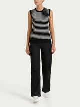 Smanicato a righe pari Four Seasons Neri Donna - Ragno