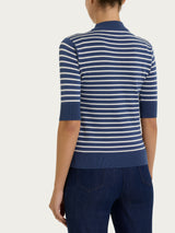 Lupetto a righe pari Four Seasons Blu Donna - Ragno