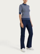 Lupetto a righe pari Four Seasons Blu Donna - Ragno