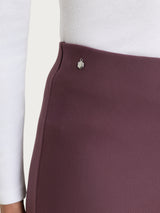 Pantalone ampio in Compact Viola Donna - Ragno