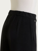 Pantalone jogger con tasche in Compact Neri Donna - Ragno