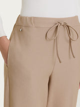 Pantalone jogger con tasche in Compact Grigi Donna - Ragno