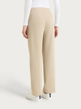 Pantalone dritto con tasche in Winter Twill Grigi Donna - Ragno