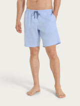 Pantaloncino corto in navetta di cotone Azzurri Uomo - Ragno