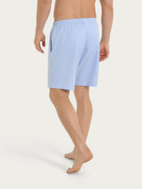 Pantaloncino corto in navetta di cotone Azzurri Uomo - Ragno