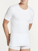 Comfort - Maglietta girocollo in cotone elasticizzato - - Ragno