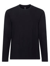 Comfort - Maglietta girocollo a manica lunga in cotone elasticizzato - - Ragno
