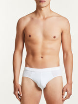 Comfort - Slip in cotone elasticizzato Bianchi Uomo - Ragno