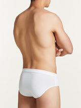 Comfort - Slip in cotone elasticizzato Bianchi Uomo - Ragno