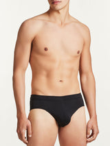 Comfort - Slip in cotone elasticizzato Neri Uomo - Ragno
