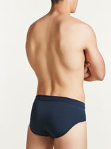 Comfort - Slip in cotone elasticizzato Blu Uomo - Ragno