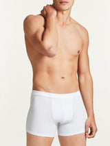 Comfort - Parigamba in cotone elasticizzato Bianchi Uomo - Ragno